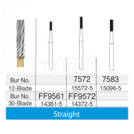Straight Trimming Composite Finishing Bur