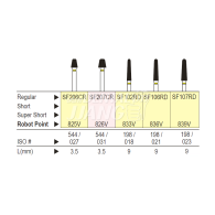 Diamond point FG (Superfine) #SF102RD, SF106RD, SF107RD