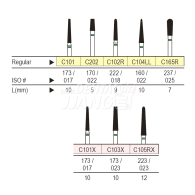 Diamond point FG (Coarse) C101~C165R