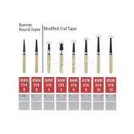 Alpen Diamond Burs #856N, 845R, 846R, 847R