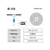 Diamond Disk #358-524-220 (양면)