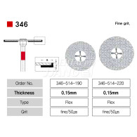 Diamond Disk #346 (단면)