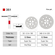 Diamond Disk #351-514-220 (단면)