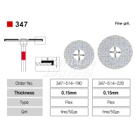 Diamond Disk #347 (단면)