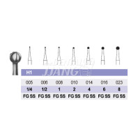 Carbide bur FG SS #1/4,1/2,1,2,4,6,8