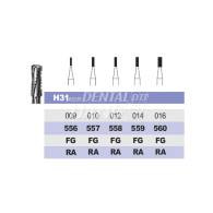 Carbide bur RA #556,557,558,559,560