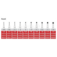 Alpen Carbide bur FG #1/4,1/2,1,2,3,4,5,6,7,8