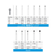 Carbide bur FG #1/4,1/2,1,2,3,4,5,6,7,8