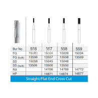 Carbide bur RA #557,558