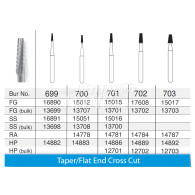 Carbide bur RA #700,701,702