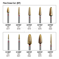 Euro carbide goldies denture bur [EF]