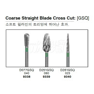 Denture Bur HP #Coarse Straight BladeCross Cut (GSQ)