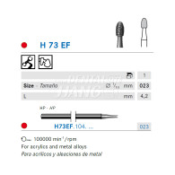 Denture Bur HP #H73EF-023