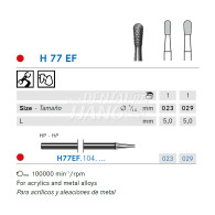 Denture Bur HP #H77EF