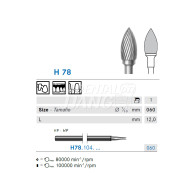 Denture Bur HP #H78-060