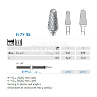 Denture Bur HP #H79GE-050