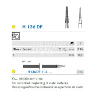 Denture Bur HP #H136DF-016