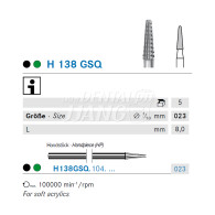 Denture Bur HP #H138GSQ-023