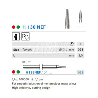 Denture Bur HP #H138NEF-023