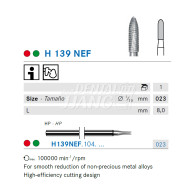 Denture Bur HP #H139NEF-023