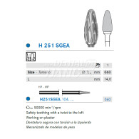 Denture Bur HP #H251SGEA-060