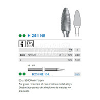 Denture Bur HP #H251NE-060