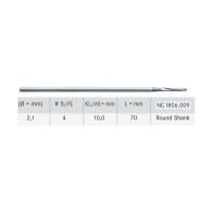 Lindermann Bone Cutter (Carbide Round Shank) #NC1806.009