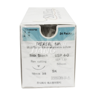 Rexsil Black Silk 5-0 #18mm #SKE518 (SK550G22)