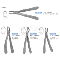 Pedo Extraction Forcep (소아) #상악