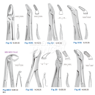 [H.ZEPF] Pedodontic Patterns Forceps #소아용