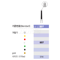 FG #857-014 (Round end & Needle & Flame)