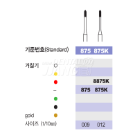 FG #875 (Pointed taper)