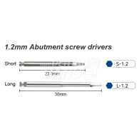 SD-Torque Tip #1.2mm Abutment Screw Drivers (팁만)