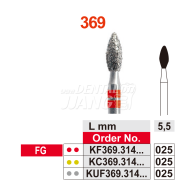 K-Diamond Bur FG #369-025