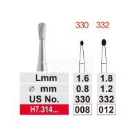 Tungster Carbide Bur FG #H7