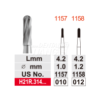 Tungster Carbide Bur FG #H21R