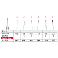 Tungster Carbide Bur HP #C1