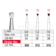 Tungster Carbide Bur HP #C2