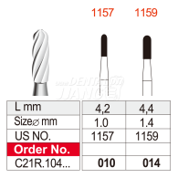 Tungster Carbide Bur HP #C21R