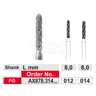 Duo Rapid Grinder (cooling Diamond Bur) FG #AX878