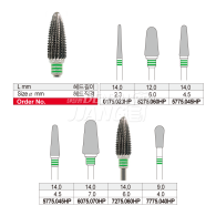 Plain toothing with cross cut (소프트 레진)