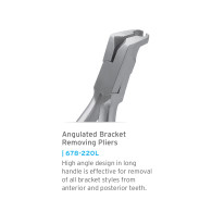 Angulated Bracket Removing Pliers (Long) #678-220L