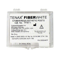 [재고소진후 단종] Tenax fiber white post Refill #TFW1