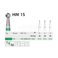 Tungsten Carbide Burs FG #HM1S