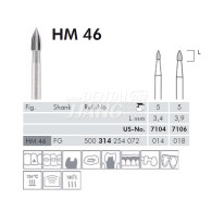 Composite Finishing Burs FG #HM46