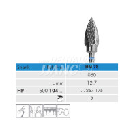 Tungsten Carbide Cutter HP #HM78-060