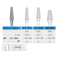 Tungsten Carbide Cutter HP #HM79GX