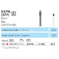 Z-Cut (Zirconia Diamond Point FG) #K379L-012-F