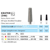 Z-Cut (Zirconia Diamond Point FG) #K847KR