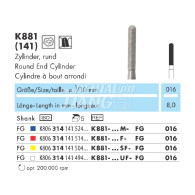 Z-Cut (Zirconia Diamond Point FG) #K881